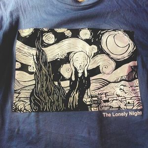 the lonely night short shirt